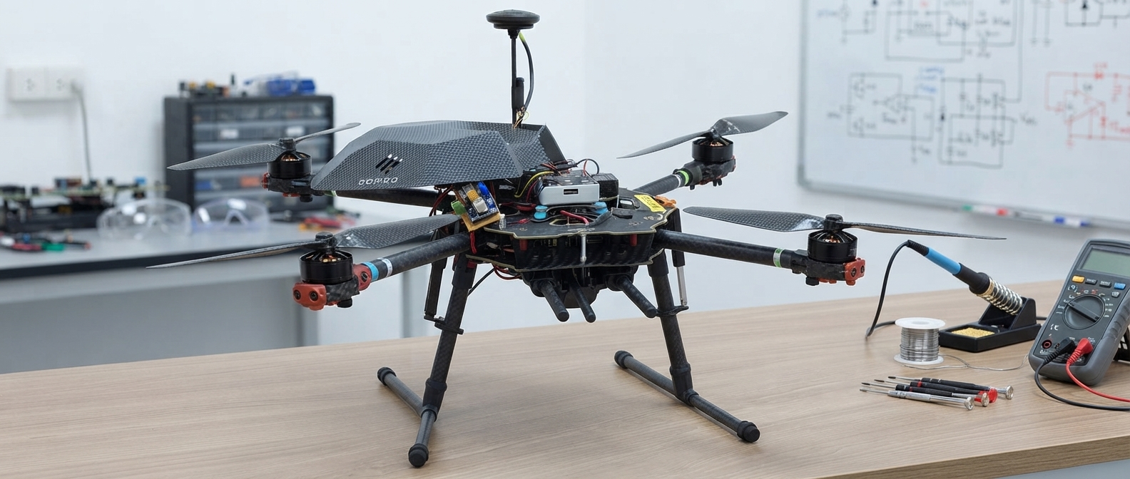 DUMBO drone in the field